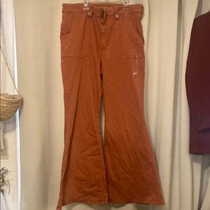 American Eagle Rust Festival Flare Jean